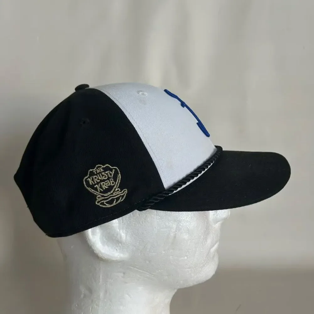 New Era 9FIFTY Nickelodeon Krusty Krab SpongeBob Anchor Snapback Hat Cap OSFA